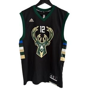 Jabari Parker Milwaukee Bucks Adidas NBA Basketball Jersey Size S